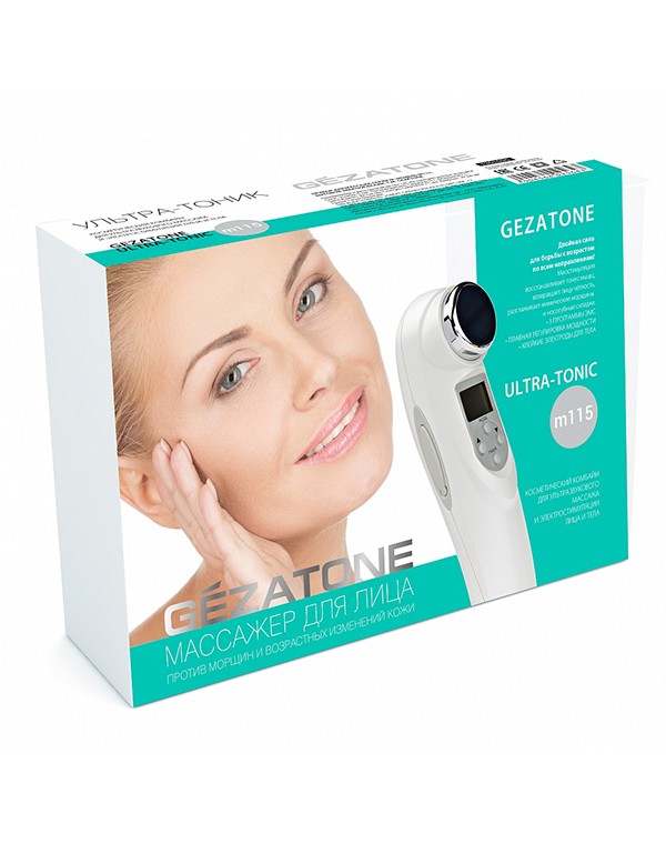 Массажер gezatone отзывы. Gezatone Ultra-Tonic m115. Массажер для лица шеи и тела ультразвук миостимуляция m115 Gezatone. Массажер для лица и тела Gezatone Ultra-Tonic m115. Жезатон ультразвуковой массажер для лица Ultra.